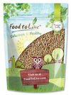 Food to Live Dry Roasted Sunflower Seed Kernels, 2 Pounds Unsalted, Oven Roasted, No Oil Added, Hulled, No Shell, Vegan, Kosher,