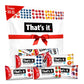 Thats it. Mini Fruit Bars Variety Pack, No Sugar Added, Vegan, Gluten Free, Medium Size, 35 Bars, Includes Blueberry, Cherry, Fig, Mango, Strawberry