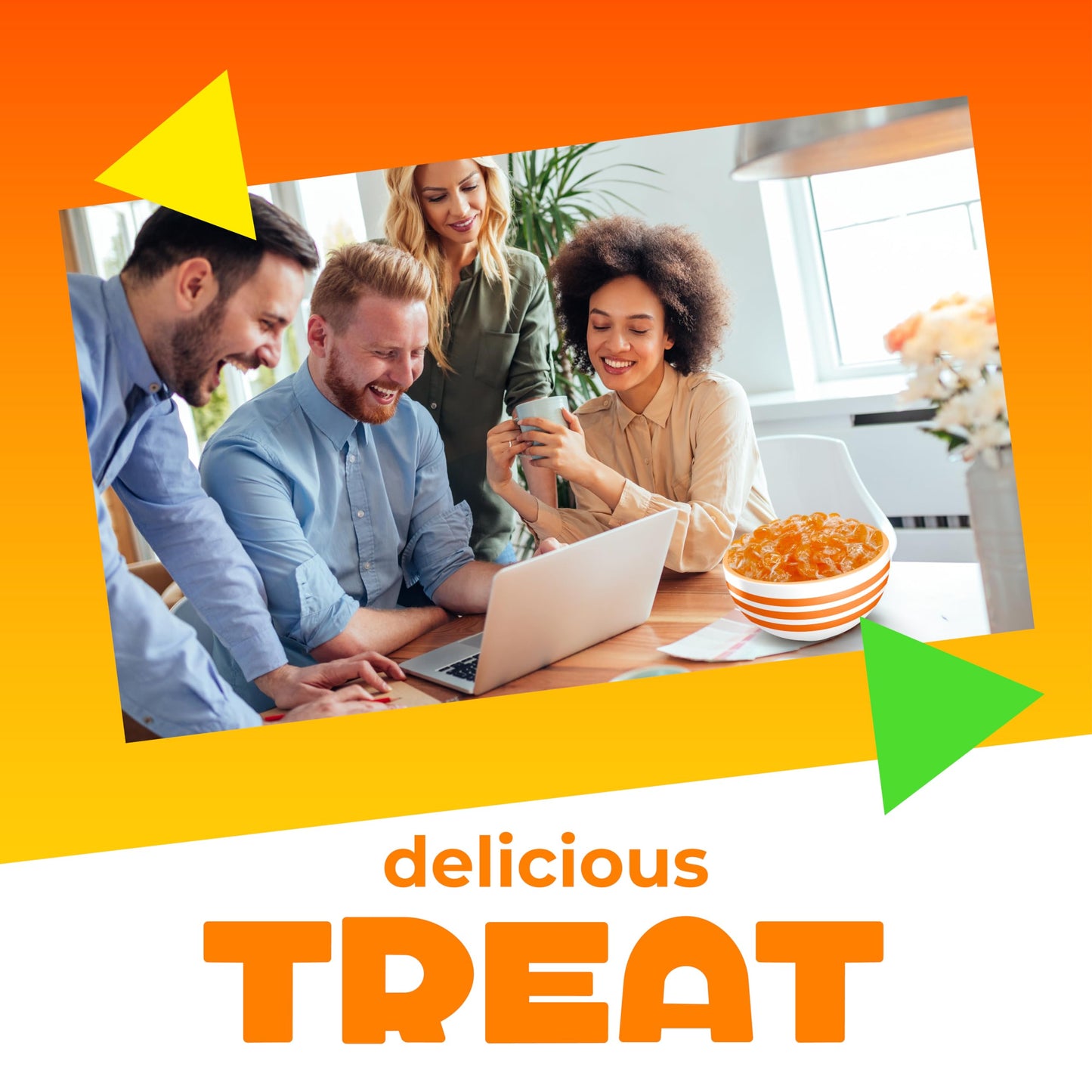 Arcor Sugar-Free Butterscotch Hard Candy | 1 Pound Bag - Approx. 75 Pieces | Individually Wrapped
