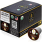 Organic Ginger Tea Pods for Keurig with Unsweet Black Tea for K Cup Brewing - Ginger Black Tea by Teavity (12 Tea Pods)