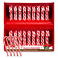 Christmas Candy Canes 36 Pack - Classic Red & White Peppermint Sticks Individually Wrapped - Bulk Christmas Candys For Holiday  , Decorations, Stocking Stuffers & Gifts