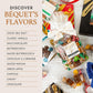Béquet Assorted Caramels - Gourmet Individually Wrapped Candy Variety Pack - Celtic Sea Salt, Salt Chocolate, Classic Vanilla, Butterscotch, Green Apple, Salted Mocha & Salted Butterscotch - 8 Oz Gift Bag