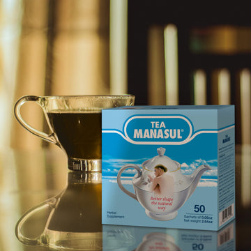 Manasul Classic - Infusion Based On Senna, Peppermint, Lemon Balm, Liquorice And Anise. Herbal Tea With Calming Effect. 50 Tea S