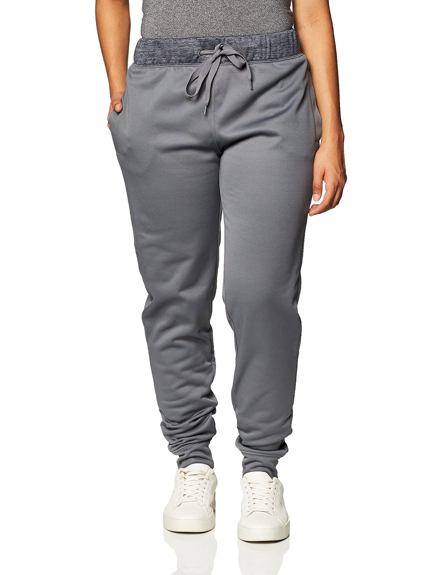 Hanes Womens Sport Performance Fleece Jogger Pants with Pockets, Dada grey SolidDada grey Heather, M