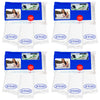 Facial Tissues Travel Size Packs With Full Size Tissues For Home, Purse, Or Car, 12 Packs, 240 Sheets, 3-Ply, Pure White, Chlori