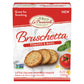 La Panzanella Tomato and Basil Bruschetta Crackers - Italian-inspired Toasts, Made with Non-GMO Project Verified Ingredients, Fo
