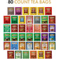 Twinings Tea Bag Sampler Assortment, Variety Pack (80 Count), 40 Unique Flavors For Tea Lovers: Women, Men, Couples, Family, Fri