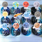 30 Pcs Outer Space Cupcake Toppers Solar System Galaxy Universe Planets Cupcake Picks Space Planet Theme Baby Shower Birthday Pa