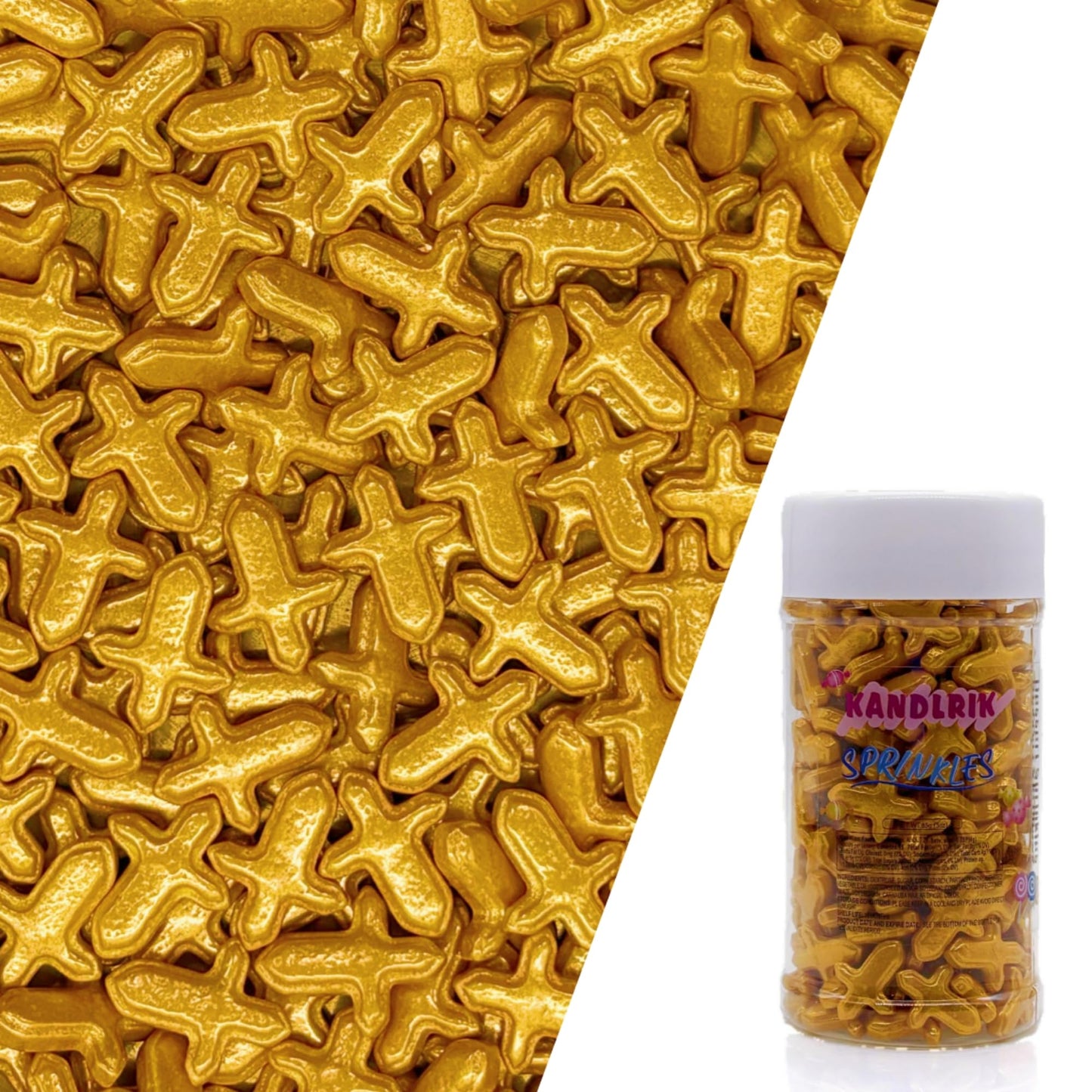 Gold Cross Sprinkles Edible Toppers Cake Decorating Mixed Size Cake Decorations Cupcake Toppers Cookie Decorating Perfect for Ca