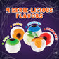 30 Gummy Eyeballs  Spooky Halloween Eyeball Candy in 4 Flavors  Soft Gummies with Jelly Filling  Individually Wrapped  By 4YoreElves (19 oz)