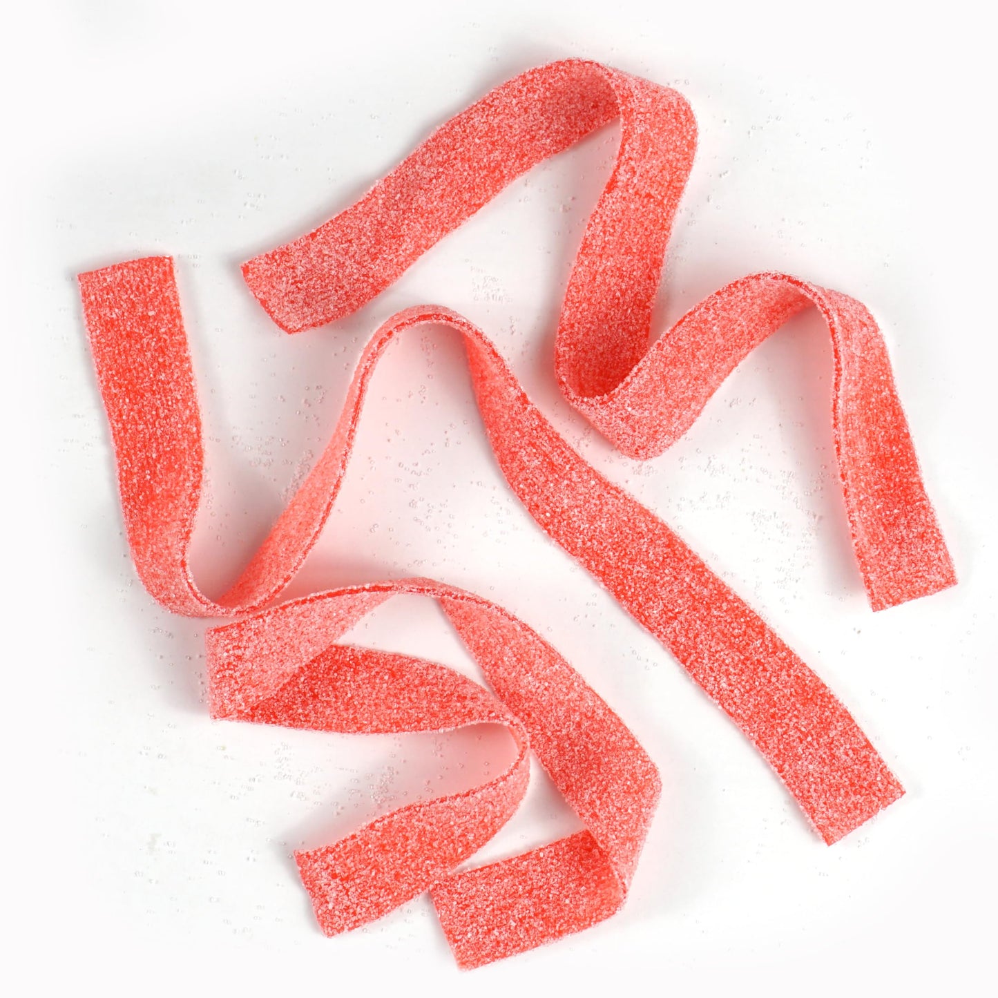 The Hampton Candy Company Strawberry Sour Belts, 1 Pound Bulk Bag