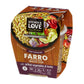 Kitchen & Love Cooked Farro, Grilled Eggplant, Zucchini, Artichokes & Herbs, Ready To Eat, Shelf Stable, Non Gmo, Dairy Free, Plant Based, Kosher, Vegan, Vegetarian, 7.9 Oz (6-Pack)