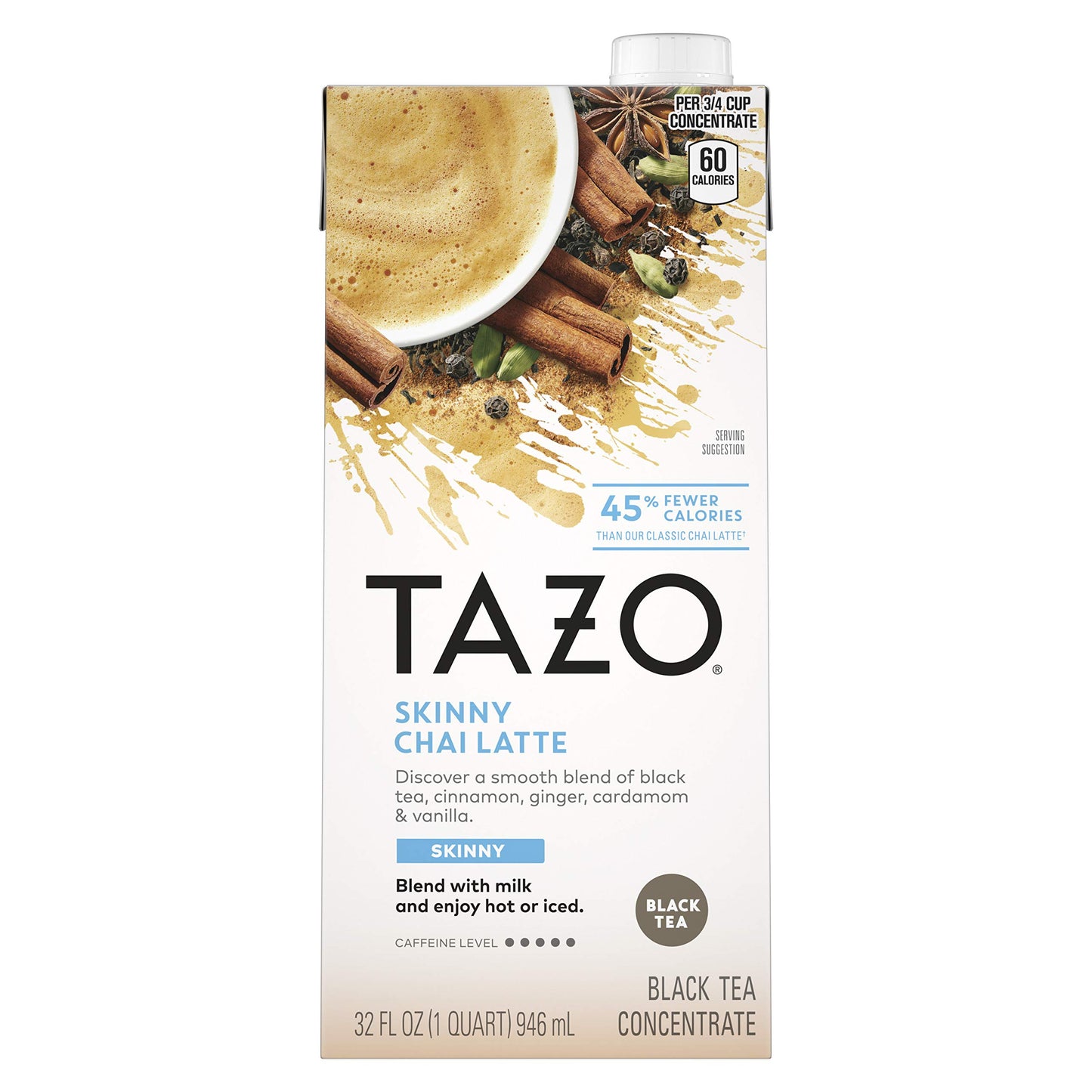 Tazo Skinny Chai latte Concentrate  32 oz