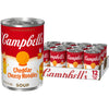 Campbells Condensed Kids Cheddar Cheesy Noodle Soup, 10.5 oz Can (12 Pack)