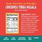 Brooklyn Delhi Chickpea Tikka Masala Pouches - Ready To Eat, Microwavable Entree - Vegan, Gluten Free, Non-Gmo - 10Oz, Pack Of 1