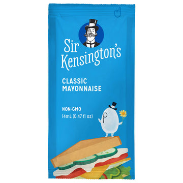 Sir Kensington's Mayonnaise, Classic Mayo Packets To Go, Gluten Free, Non- GMO Project Verified, Certified Humane Free Range Egg