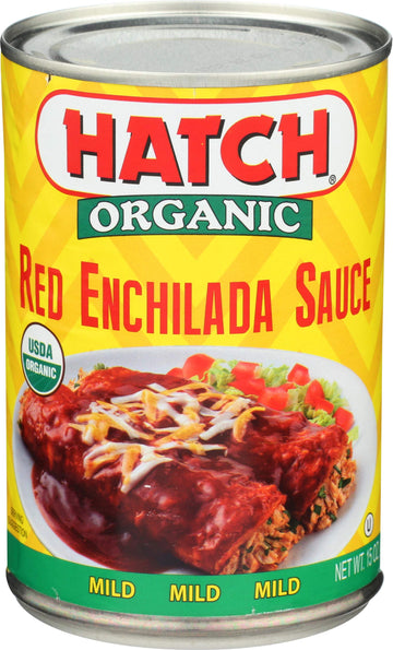 Hatch Red Enchilada Sauce, Mild, 15-Ounce Cans (Pack of 12)