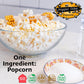 Microwave Popcorn on the Cob - Pops off the Cob | Poppin Cobs Popcorn | Single Pack Case (14 Count) | Single Ingredient | Glute