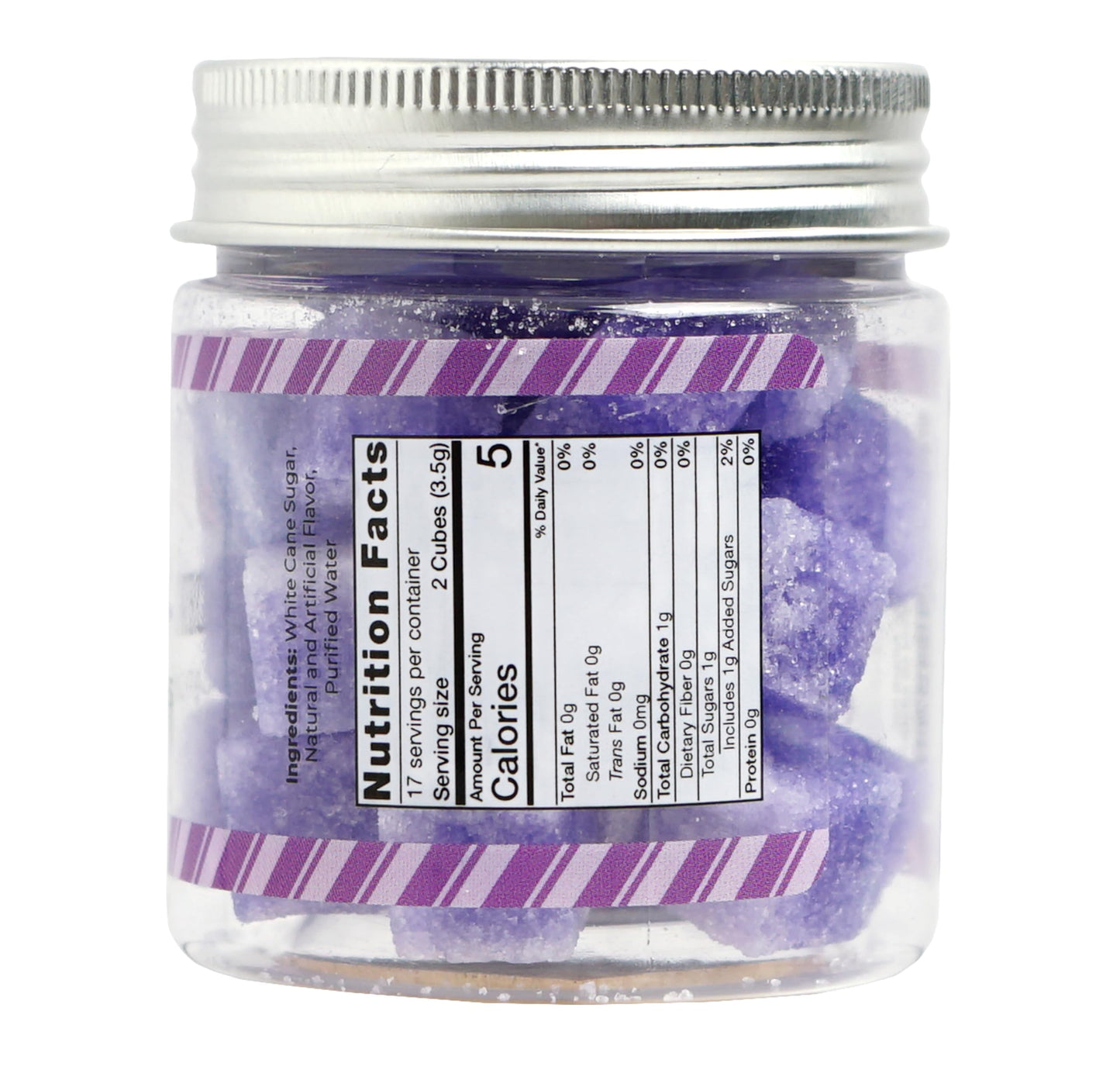 Bear Necessities Gourmet Sugar Cubes – Lavender Infused – 70g Jar – Perfect for Coffee, Tea & Cocktails