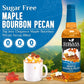 SYRUVIA Sugar-Free Maple spirit-inspired flavor Pecan Syrup for Coffee, 25.4 Fl Oz