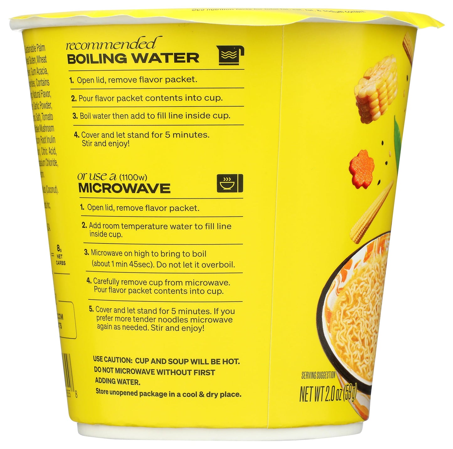 Immi Noodle Cup Creamy Chickn 2 Oz