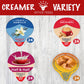 Variety Pack Creamers Liquid Creamer Singles Coffee Cream Original  French Vanilla  Half-Half & Caramel Macchiato - No Refrigeration - Box Of 96