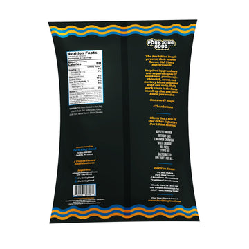 Pork King Good Butterscotch Pork Rinds - Sweet & Salty Gluten Free Snacks, 3 oz (4 Pack)