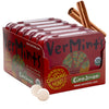 VerMints Organic Cinnamon Breath Mints - Real Lasting Cinnamon Refreshment - Travel Size Tin - Non-GMO, Nut Free, Gluten Free, V