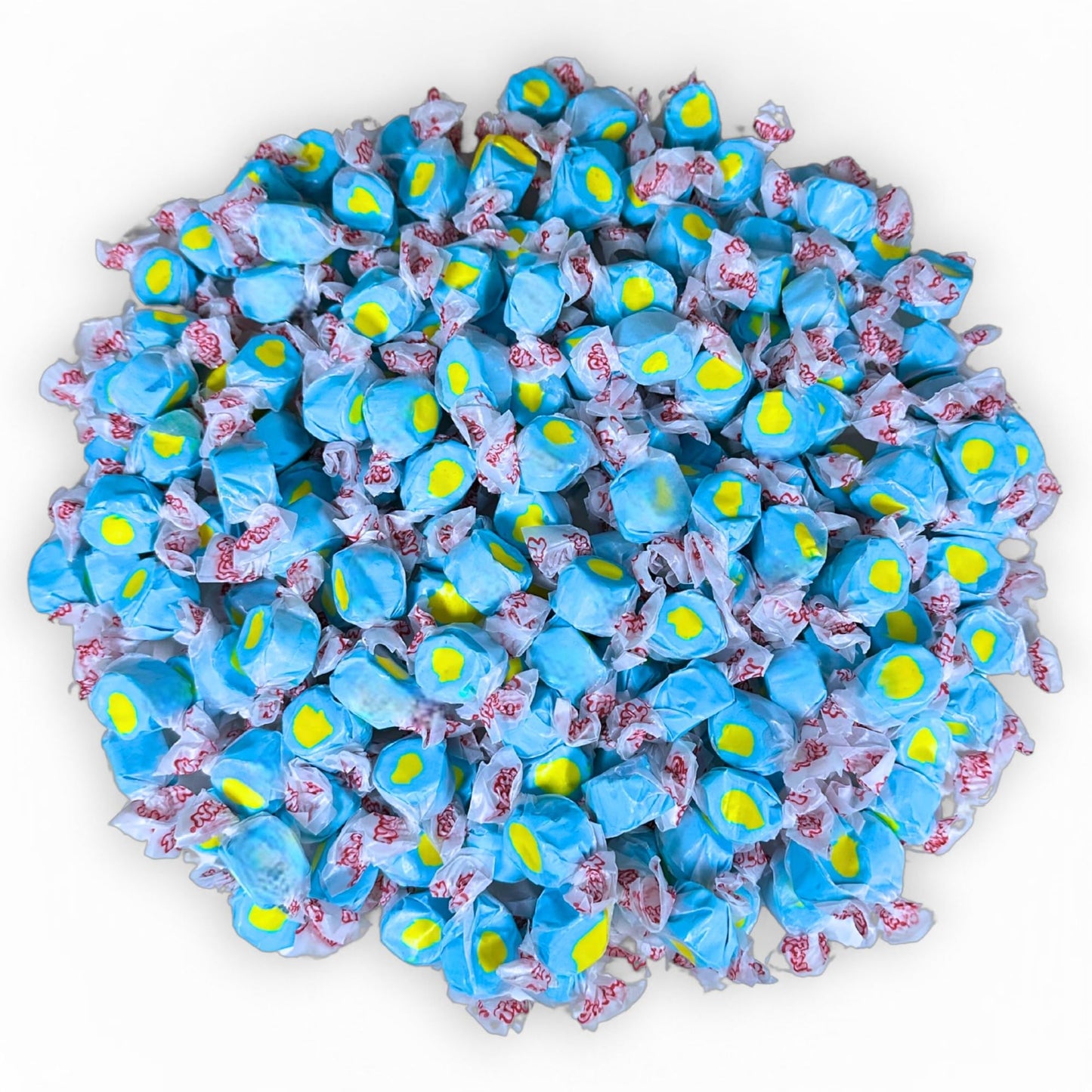 Premium Passion Fruit Saltwater Taffy Chewy Candy Tropical Sweet & Tart Flavor Bulk 1 Lb Bag 60+ Pieces Individually Wrapped, Nu