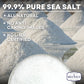 Bulk Kosher Fine Sea Salt for Commercial Use, Food Grade Non-Iodized with No Additives, Pure & Unrefined Kosher Salt, 50 lb Bag