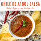 Chile De Arbol 8Oz - Dried Whole Red Chili Peppers - Premium All-Natural, Stemless. For Mexican, Chinese, And Thai Cuisine With