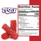 Australian Licorice Strawberry Flavor – Soft & Chewy Red Licorice Candy, 12 Oz Bag – Fruit Twists For Snacking, Candy Buffets, Gift Bags & Party Favors – Zestix