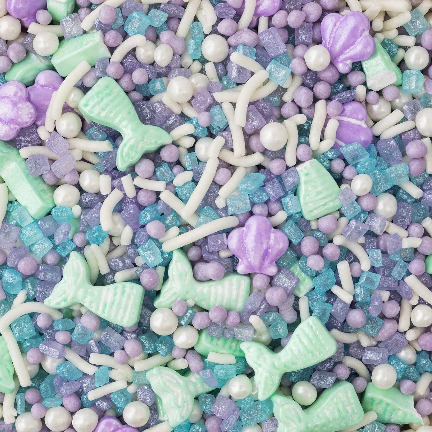 Sweetshop, Sprinkle mix - 10 ounce, Mermaid Tails, Edible Sprinkles, fancy sprinkles for Baking and Decorating, use on Cupcakes,