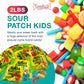 Bulk Candy Pack of SourPatch Kids Candy - Fun Size Individually Wrapped Candy for Movie Theater Candy, Holiday Stuffing Basket F