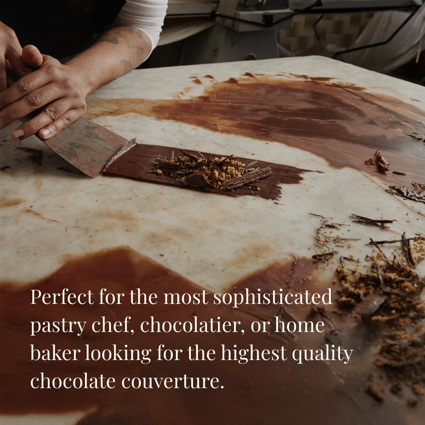 Cambie Belgian Dark Chocolate Couverture 54.5% | Belgian Semisweet Callets | For Pastry Chefs  Chocolatiers and Home Bakers | Packaged Fresh in a Resealable Pouch (1 lb)