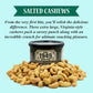 The 1949 Nut Co. Salted Cashews - Oil Roasted, Extra-Large, 10 oz.
