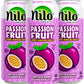 NILO Passion Fruit Juice | 100% Squeezed Maracuya Passion Fruit | NO Sugar added | NOT From Concentrate | 16.57 oz (Pack of 12)