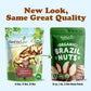 Food To Live - Organic Brazil Nuts, 1 Pound Non-Gmo, Raw, Whole, No Shell, Unsalted, Kosher, Vegan, Keto, Paleo Friendly, Bulk, Trail Mix Snack, Good Source Of Selenium.
