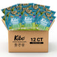 Kibo Veggie Chips Sour Cream and Onion - Plant-Based Protein, Gluten-Free, Non-GMO, Vegan-Friendly, 3D Triangles, Crunchy, Made 