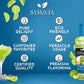 Syruvia Sugar Free Margarita Syrup With Syrup Pump Dispenser - Margarita Syrup Flavor, 25.4 Fl Oz - Perfect For Cocktails, Ice T