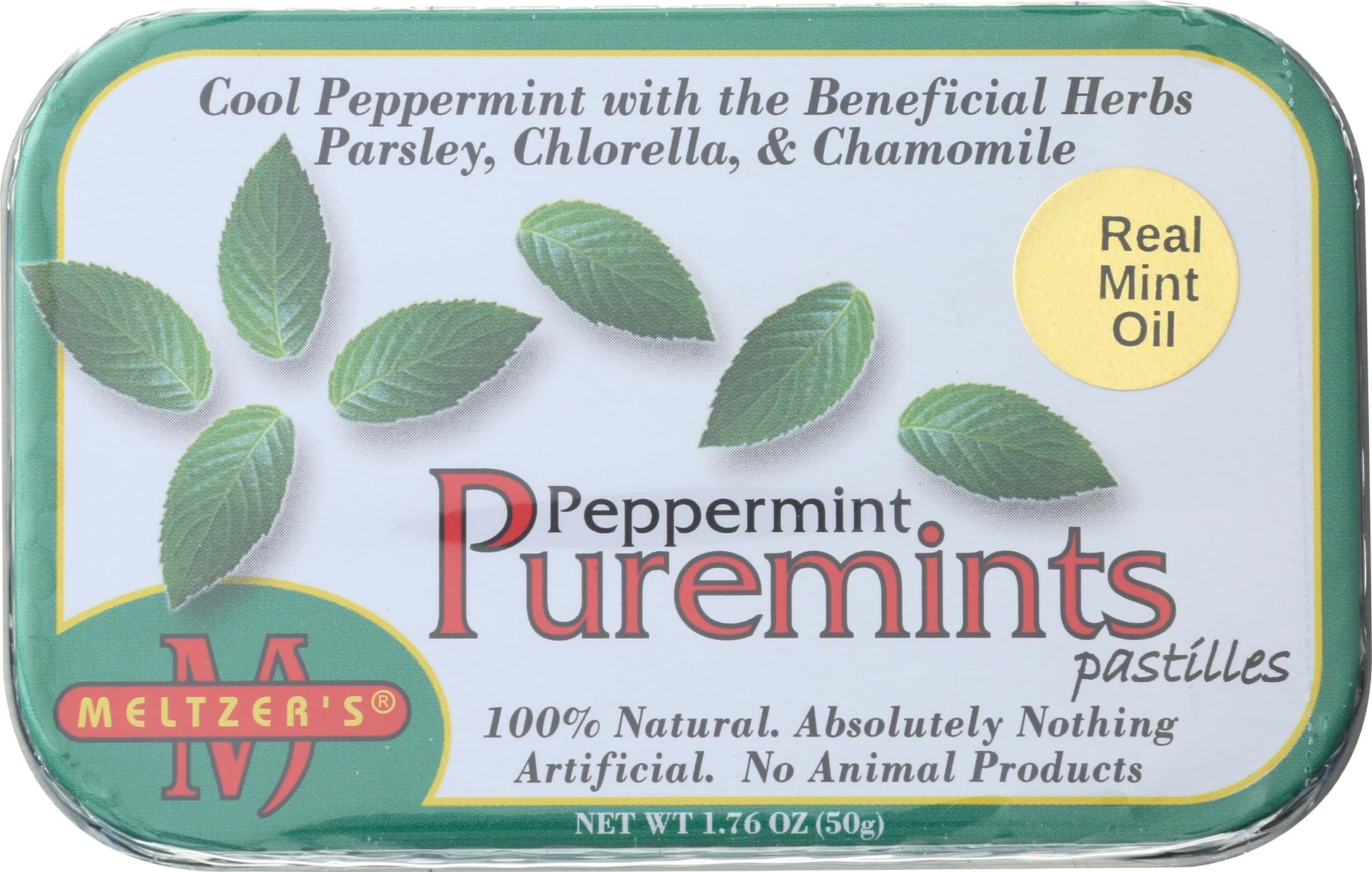 Meltzer'S Peppermint Puremints, 1.76 Oz