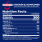 Swanson Canned Chicken And Dumplings With White And Dark Chicken Meat, 10.5 Oz Can (Case Of 12)