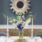 KaBloom Flowers Starry Night Bouquet - Blue and White Orchids with Vase - 10 Model KADF1220-V114-A999