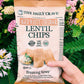 The Daily Crave Aged White Cheddar Lentil Chips, 4.25 Oz- 4 G Protein, Gluten-Free, Non-Gmo, Kosher, Crunchy 8 Count(Pack Of 1)