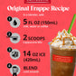 Cappuccine Matcha Green Tea Latte Frappe Mix, 3 Pounds Makes 36 Servings