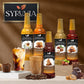 Syruvia Coffee Syrup  Cupcake Flavored Syrup for Drinks  Lattes  and Desserts - 25.4 fl oz