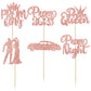 Gyufise 24Pcs Prom Cupcake Topper 2025 Prom Cake Topper For Party 2025 Prom Graduation Cupcake Topper 2025 Graduation Party Deco