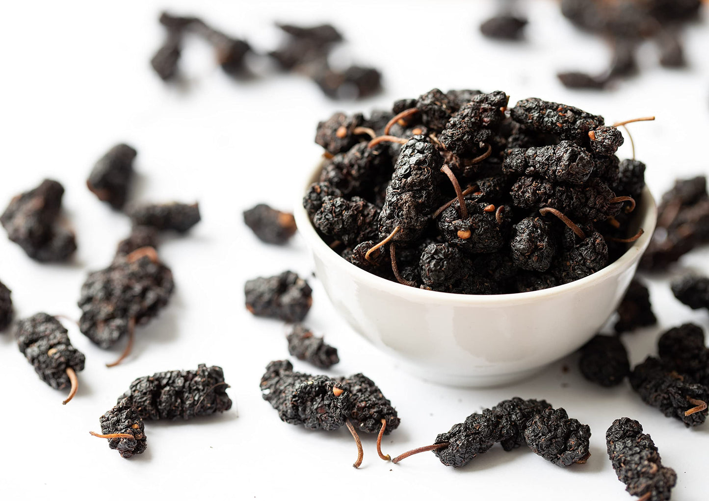 Food to Live Organic Dried Black Mulberries, 6 Pounds - Non-GMO, Raw Fruit, Unsulfured, Unsweetened, Vegan, Mulberry in Bulk. Gr