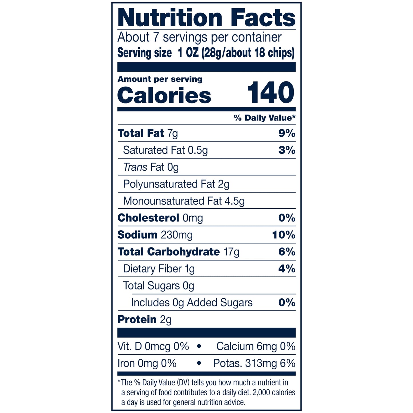 Cape Cod Potato Chips, Sea Salt And Vinegar Kettle Chips, 7.5 Oz