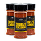 The Spice Lab Spanish Chorizo Seasoning, Multi-Purpose Blend, 5.8 oz Shaker Jar, Pack of 3, Kosher, All-Natural, Orange
